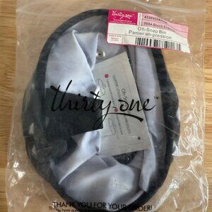 Thirty-One Oh Snap Bin - Black Chevron